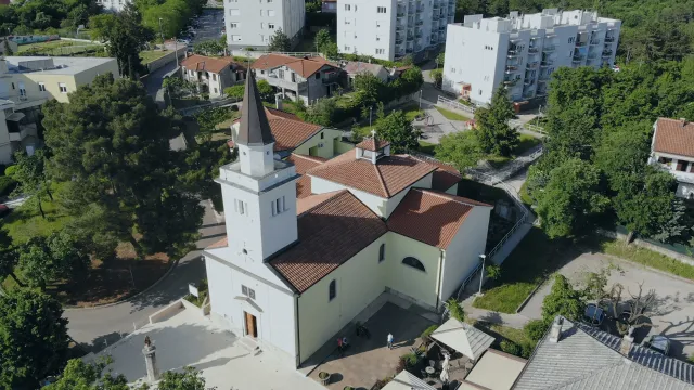 Crkva BDM Karmelske iz zraka 2